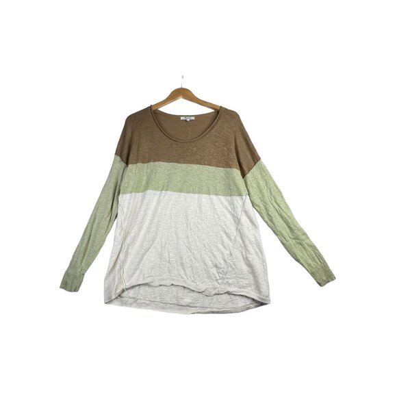 Madewell Linen Blend Palmdale Pullover Sweater size Small - Picture 2 of 7